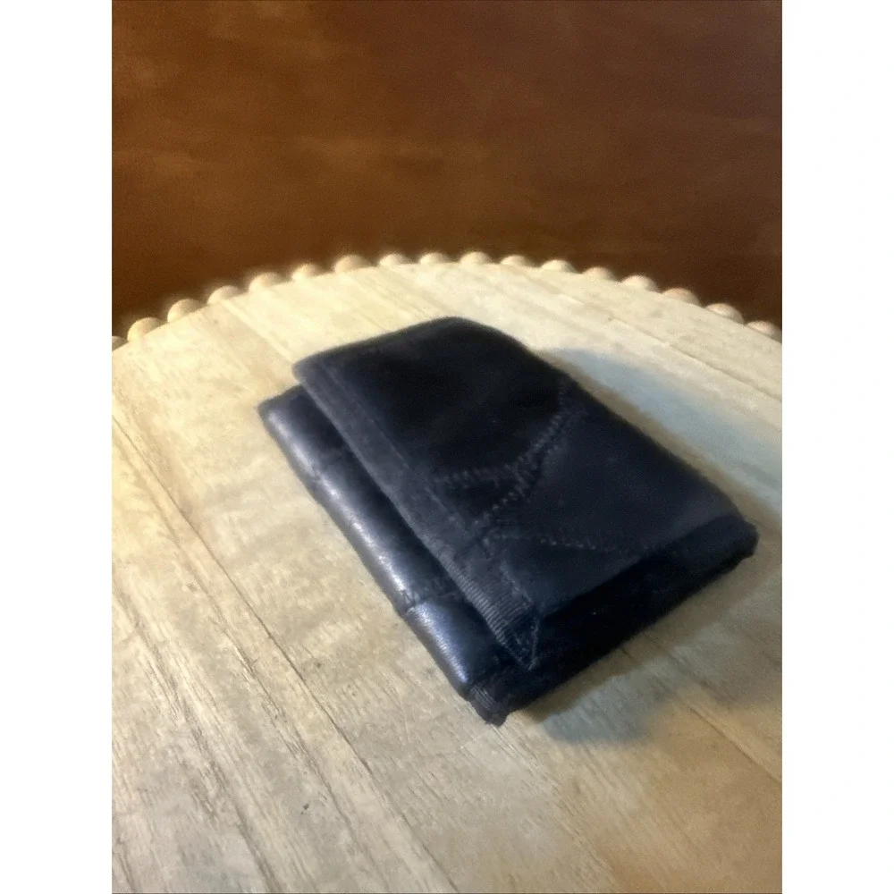 Y2K  Ash Creek Leather Wallet,Black*